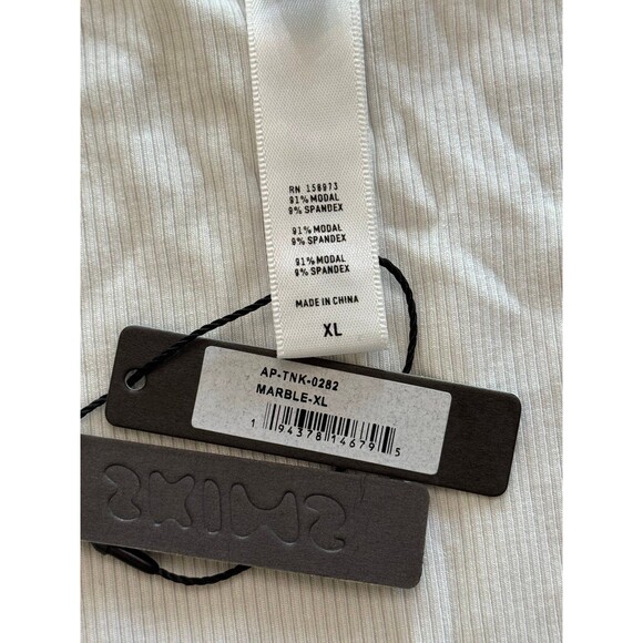Skims Soft Lounge Ribbed Tank Top Marble Size XL - Picture 12 of 12